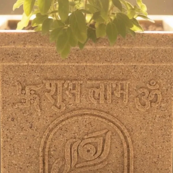 Beige_Polymer_Premium_Tulsi_Planter_For_Living_Room,_Balcony,_Office