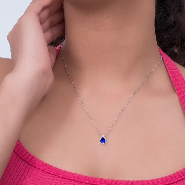 Blossoming_Sapphire_Elegance_Pendant_in_925_Silver_by_SVADEZI