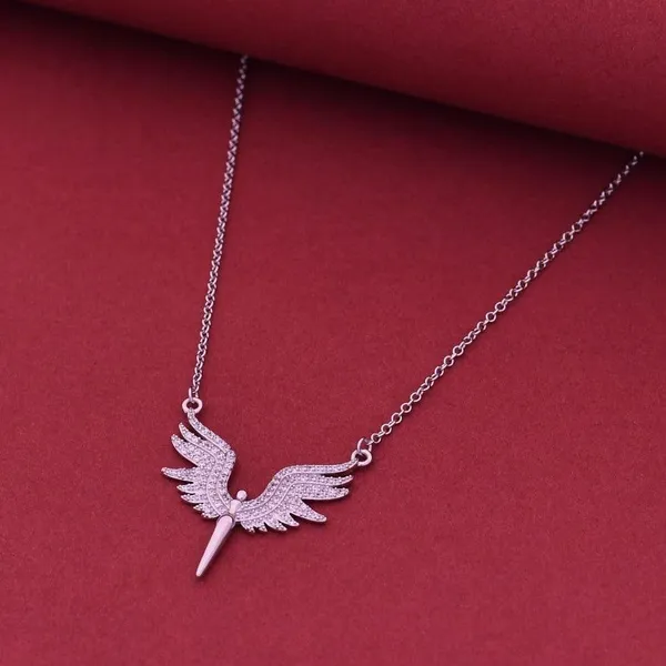Angel_Wings_Pendant_with_Swarovski_Zircon_in_925_Silver_by_SVADEZI