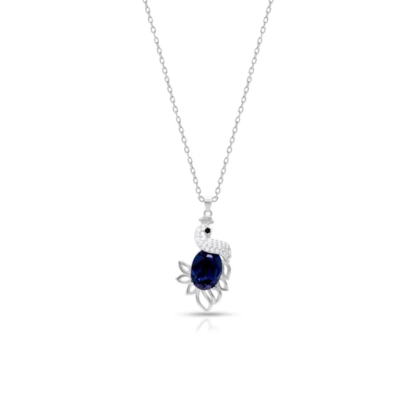 Blossoming_Sapphire_Elegance_Pendant_in_925_Silver_by_SVADEZI
