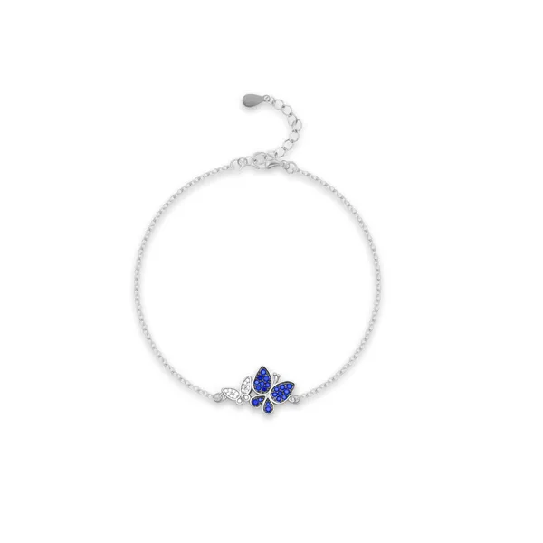 Blue_Stone_Butterfly_Bracelete_in_925_Silver_by_SVADEZI