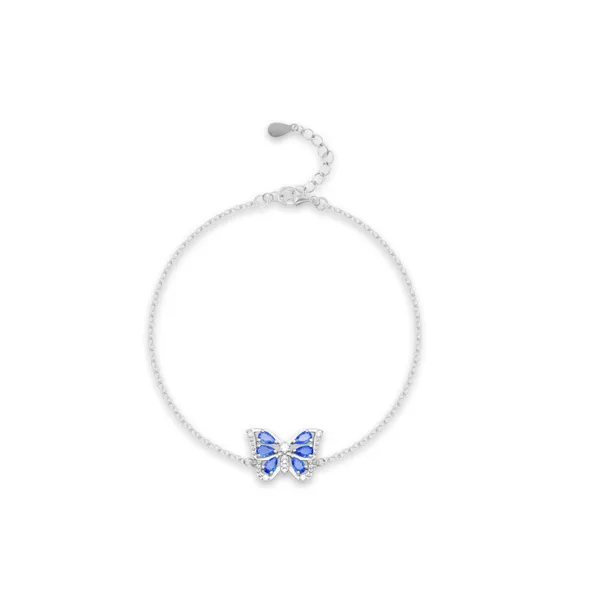 Blue_Topaz_Butterfly_Bracelet_in_925Silver_by_SVADEZI