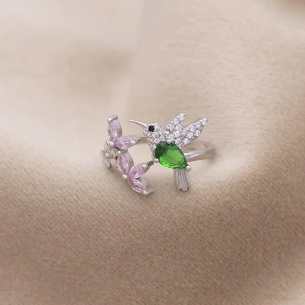 Charming_Bird_and_Flower_Ring_(Adjustable)_in_925_Silver_by_SVADEZI