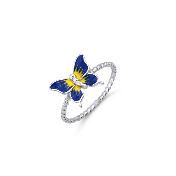 Enamel_Butterfly_ring_in__925_Silver_by_SVADEZI