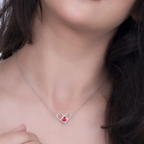 Heart_And_Lock_Pendant_in_925_Silver_by_SVADEZI