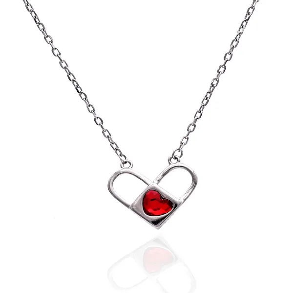 Heart_And_Lock_Pendant_in_925_Silver_by_SVADEZI