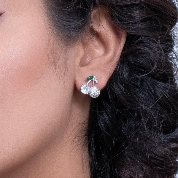 Nature's_simplicity_5A_Grade_Zirconium_Earrings_in_925_Silver_by_SVADEZI