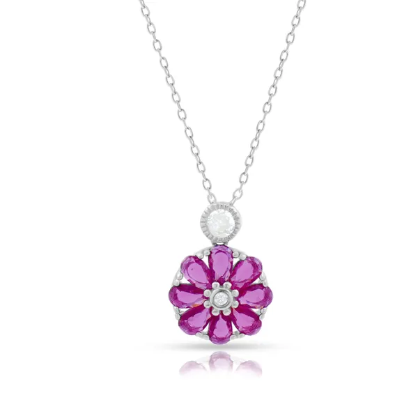 Pink_Stones_in_a_Delicate_Flower_Pendant_in_925_Silver_by_SVADEZI
