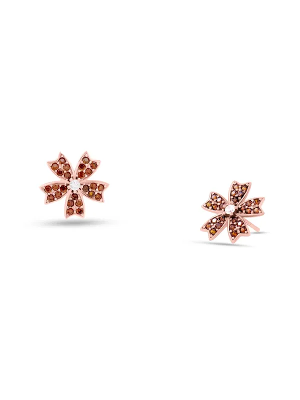 Ruby_Red_Flower_Earrings_in_925_Silver_by_SVADEZI