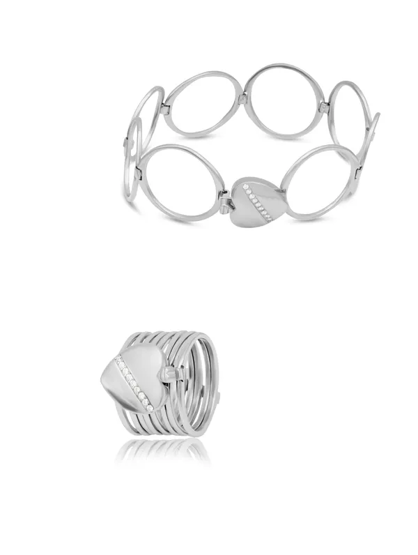 Sparkling_Silver_Ring_Bracelet_|_Convertible_Crystal_Jewelry