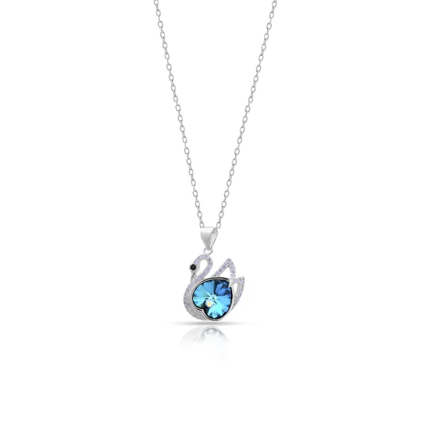 Swan_in_Swarovski_pendant_in_925_Silver_by_SVADEZI