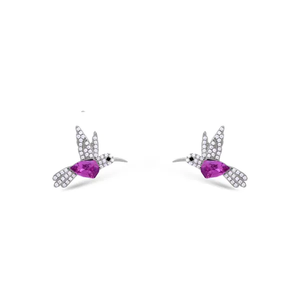 Swarovski_Bird_Stud_Earring_in_925_Silver_by_SVADEZI
