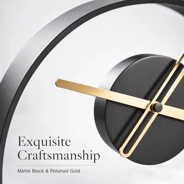 Megorah_Axis_Noir_Table_Clock_Premium_Contemporary_Decor