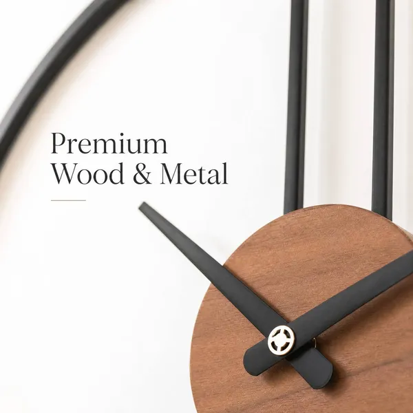 Megorah_Stockholm_|_Minimalist_Hoop_Wall_Clock_with_Walnut_Accents