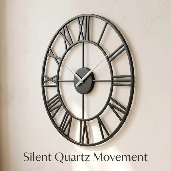 Megorah_Meridian_|_Oversized_Skeleton_Wall_Clock_with_Roman_Numerals