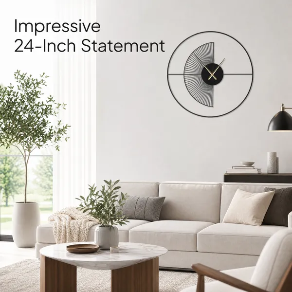 Megorah_Minimalist_Black_&_Gold_Decorative_Wall_Clock_–_24_Inch_