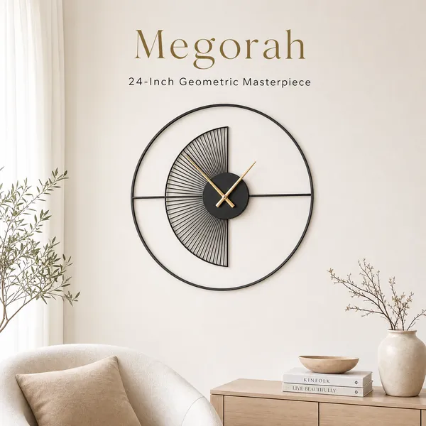 Megorah_Minimalist_Black_&_Gold_Decorative_Wall_Clock_–_24_Inch_