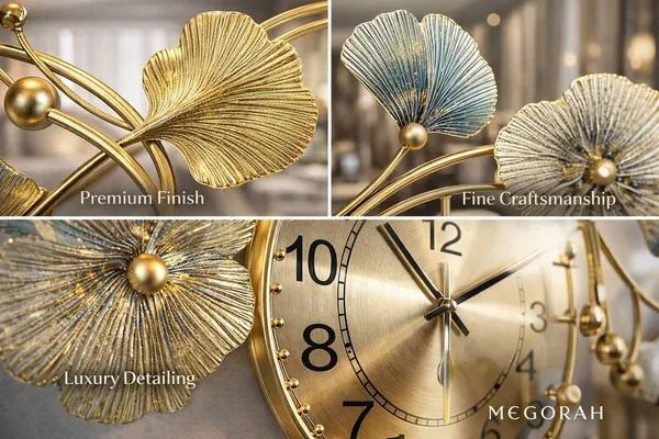 Gold_And_Blue_Alloy_Wall_Clock_For_Home_Decor