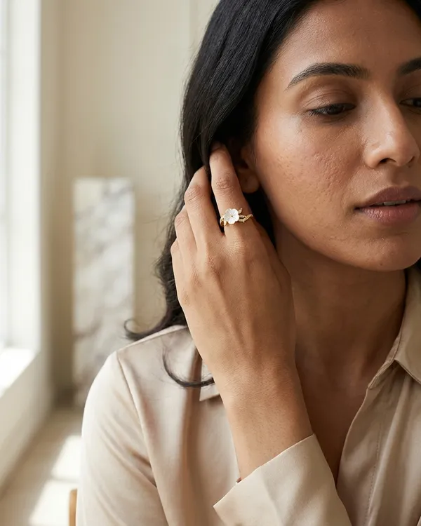 Floral_Pearl_Ring_for_Women_|_Gold_Plated_Mother_of_Pearl_Flower_Ring_with_Crystal_Leaf_Design_|_Minimal_Fashion_Ring_for_Girls
