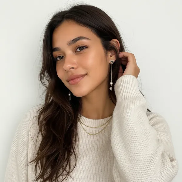 Rosegold_Pearl_Tassel_Earrings