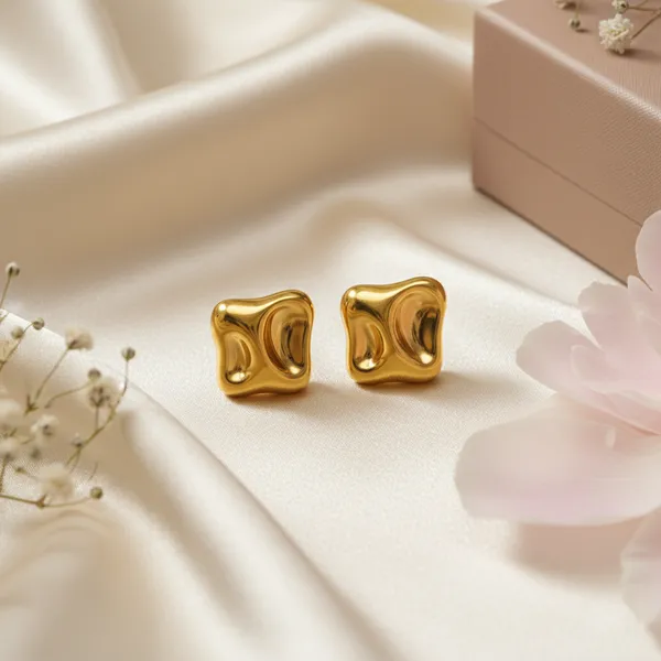 Gold_Plated_Wavy_Square_Abstract_Stud_Earrings_For_Women
