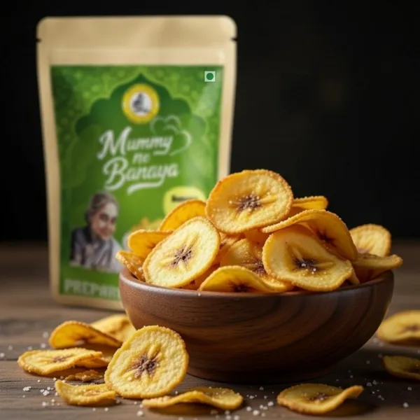 Traditional_Kerala_Banana_Chips_And_Bihari_Khajuri_Thekua