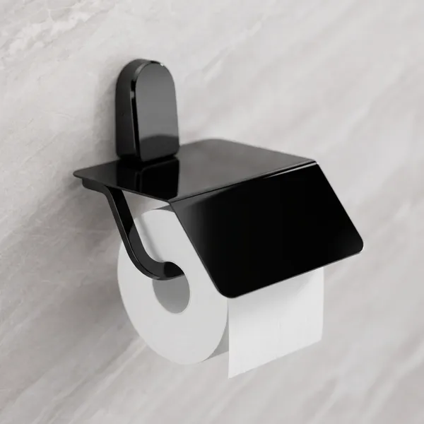 Aura_Black_Stylish_Wall_Mounted_Toilet_Paper_Holder_With_Flap_Stainless_Steel_Toilet_Paper_Holder_Lid_Included_Pack_Of_1
