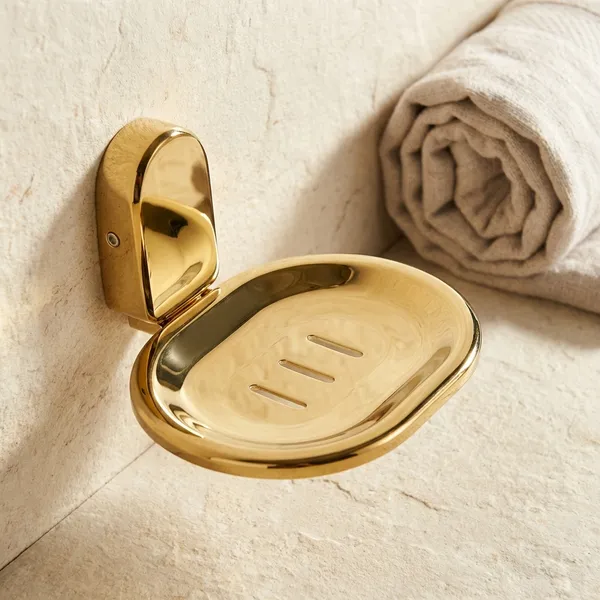 Aura_Luxury_Stainless_Steel_Soap_Dish_Gold_for_Bathroom_Wall_Mount,_Durable_Rust_Proof_Soap_Holder_for_Home_&_Hotel_Use_(Pack_of_1)