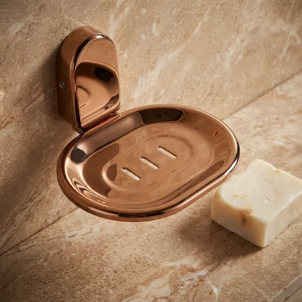 Aura_Soap_Dish_Stainless_Steel_Rose_Gold_for_Bathroom_Wall_Mount,_Durable_Rust_Proof_Soap_Holder_for_Home_&_Hotel_Use_(Pack_of_1)