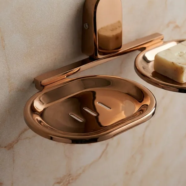 Aura_Stainless_Steel_304_Rose_Gold_Double_Soap_Dish_Wall_Mount_for_Soap_Storage_&_Drainage,_Pack_of_1