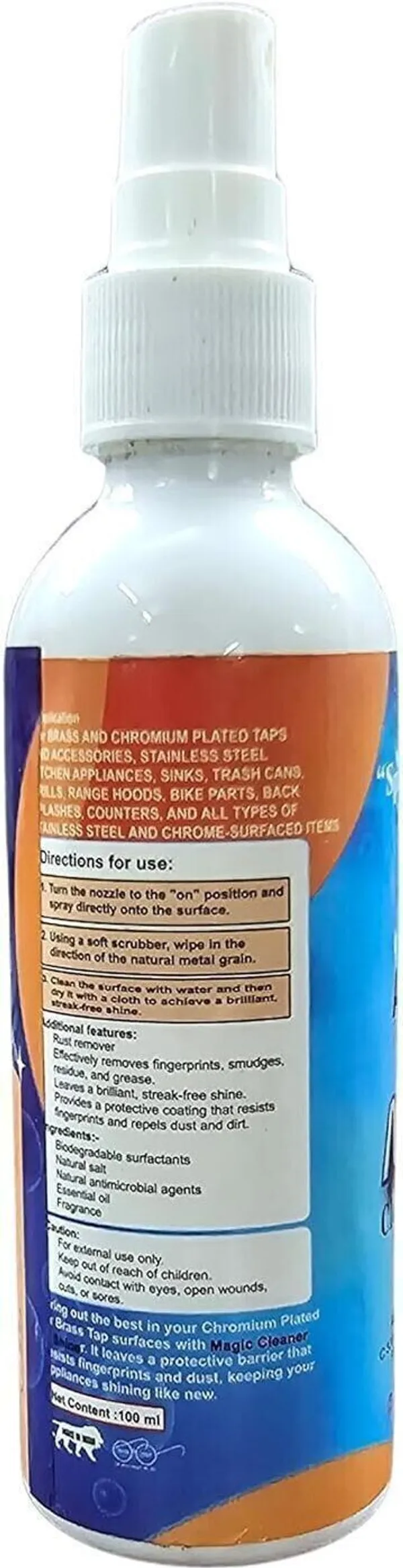 AGMECO_Tap_Cleaner_Spray_(Pack_of_2,_100ml_Each),_Biodegradable_Natural_Salt_Based_Solution_for_Bathroom_Fittings,_Shower_&_Sink_Stain_Removal_(Pack_of_2)