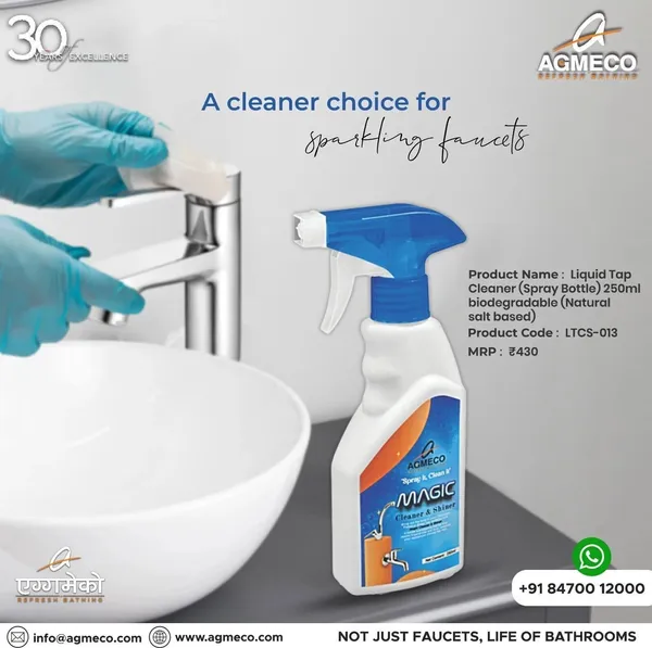 Tap_Cleaner_Spray_250ml,_Biodegradable_Natural_Salt_Formula_for_Tap,_Faucet_&_Shower_Cleaning_(Pack_of_1)