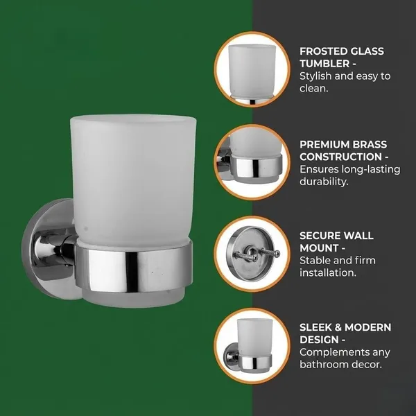 Brass_Toothbrush_&_Toothpaste_Holder_Wall_Mount_with_Frosted_Glass_Tumbler_(Pack_of_1)_