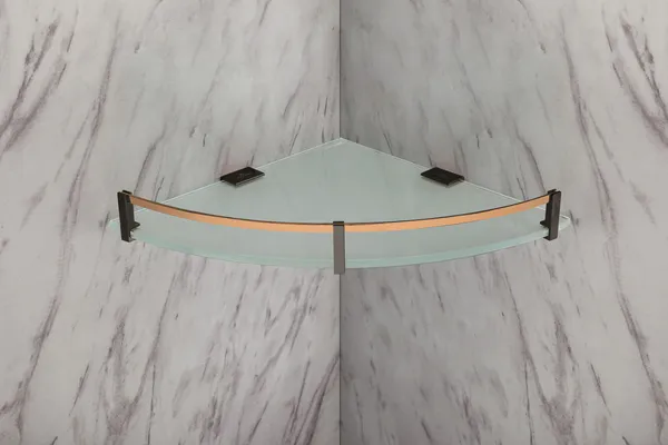 Brass_Corner_Glass_Shelf_9_x_9_Inch_Rose_Gold_&_Black_Finish_Premium_Wall_Mounted_Bathroom_Shelf