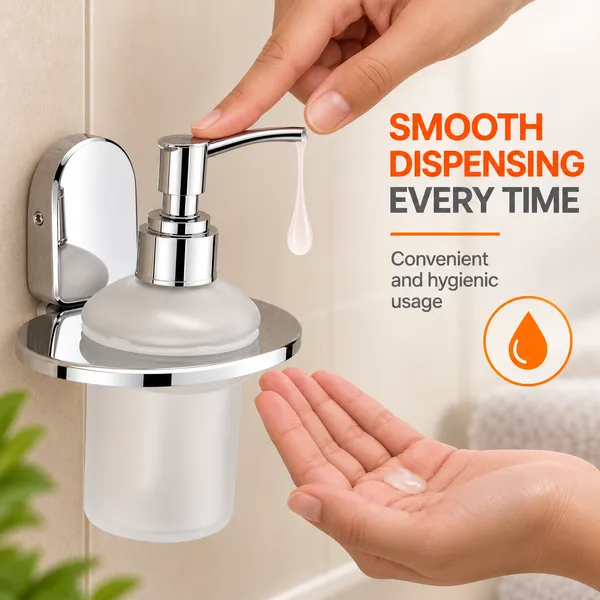 Aura_Stainless_Steel_Liquid_Soap_Dispenser_for_Bathroom_Wall_Mount,_Durable_Hand_Wash_Dispenser_with_Smooth_Pump_Action_(Pack_of_1)