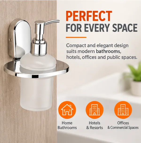 Aura_Stainless_Steel_Liquid_Soap_Dispenser_for_Bathroom_Wall_Mount,_Durable_Hand_Wash_Dispenser_with_Smooth_Pump_Action_(Pack_of_1)