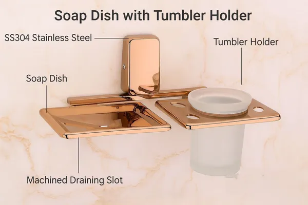 Stainless_Steel_Rose_Gold_Finish_Fortte_Soap_Dish_with_Tumbler_Holder_Wall_Mounted_for_Bathroom_Soap_and_Toothbrush_Storage_(Pack_of_1)