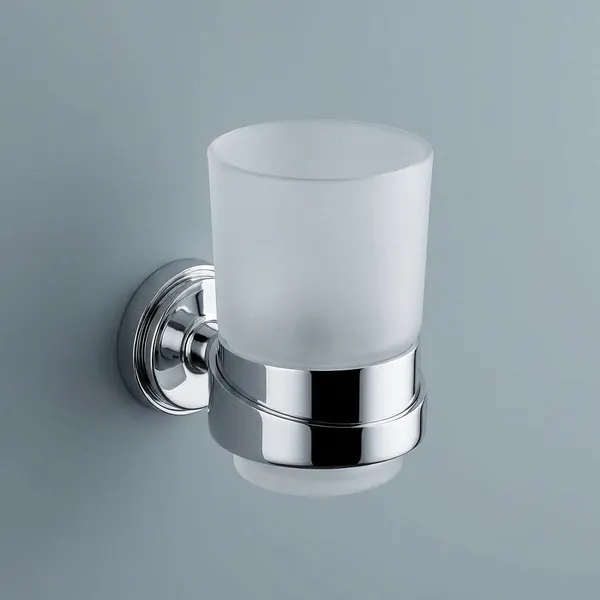 Silver_Tumbler_Holder_With_Glass_Tumbler_Brass_Toothbrush_Holder_Pack_Of_1