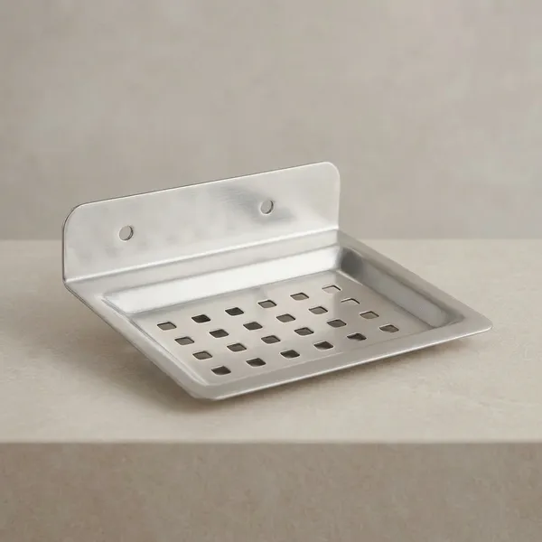 Stainless_Steel_Square_Soap_Dish__(Pack_of_4)_Wall_Mount,_Heavy_Duty_Rustproof_Soap_Holder_for_Bathroom_&_Kitchen_Sink_Organizer