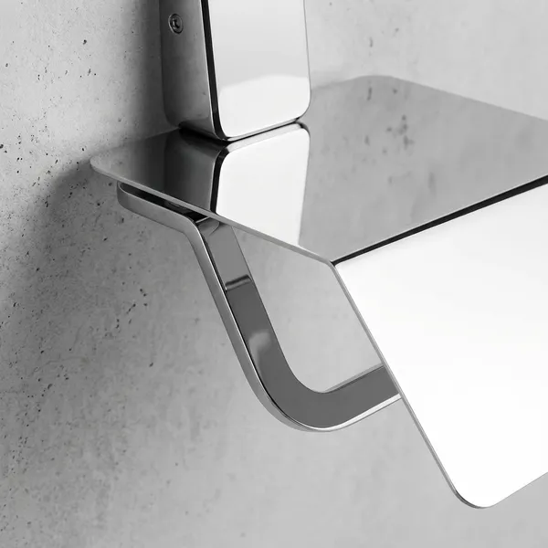 Fortte_Silver_Modern_Wall_Mounted_Toilet_Paper_Holder_With_Flap_Stainless_Steel_Toilet_Paper_Holder_Lid_Included_Pack_Of_1