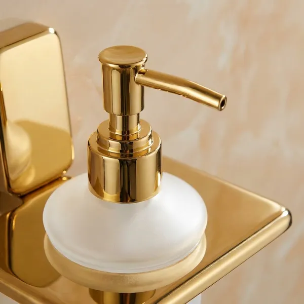 Stainless_Steel__Gold_Finish_Liquid_Soap_Dispenser_with_Frosted_Glass_Wall_Mounted_for_Bathroom_Soap,_Lotion_&_Shampoo_(Pack_of_1)