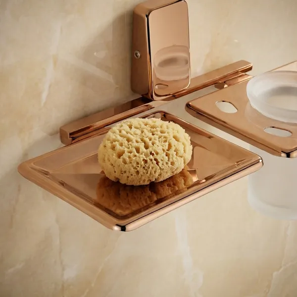 Stainless_Steel_Rose_Gold_Finish_Fortte_Soap_Dish_with_Tumbler_Holder_Wall_Mounted_for_Bathroom_Soap_and_Toothbrush_Storage_(Pack_of_1)