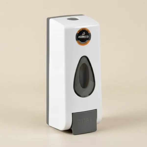 ABS_350_Ml_Wall_Mounted_Soap_Dispenser_Smooth_Press_Mechanism_Pack_Of_1
