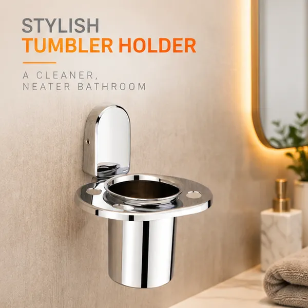 Silver_Modern_Tumbler_Holder_Wall_Mounted_Stainless_Steel_Toothbrush_Holder_Pack_Of_1