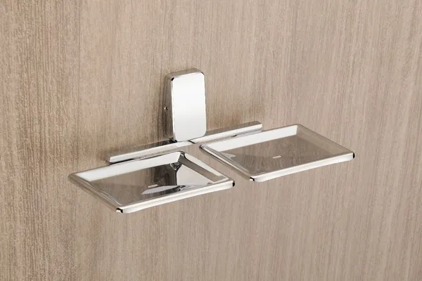 Fortte_Silver_Stylish_Dual_Soap_Dish_Bathroom_Pack_Of_1