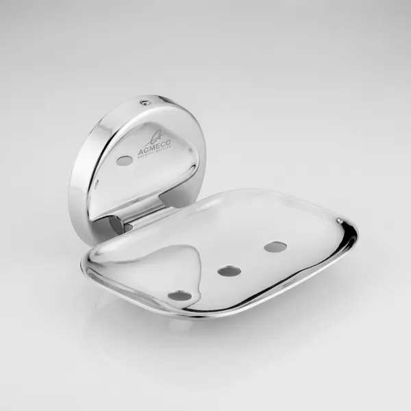 Stainless_Steel_Nova_Soap_Dish_(Pack_of_2)_Wall_Mounted,_Rustproof_Soap_Holder_for_Bathroom_with_Drain_Design_