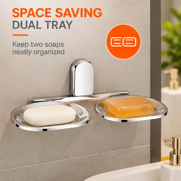 Aura_Dual_Soap_Dish_Silver_Stainless_Steel_Wall_Mounted_Bathroom_Organizer_for_Soap_Storage_(Pack_of_1)