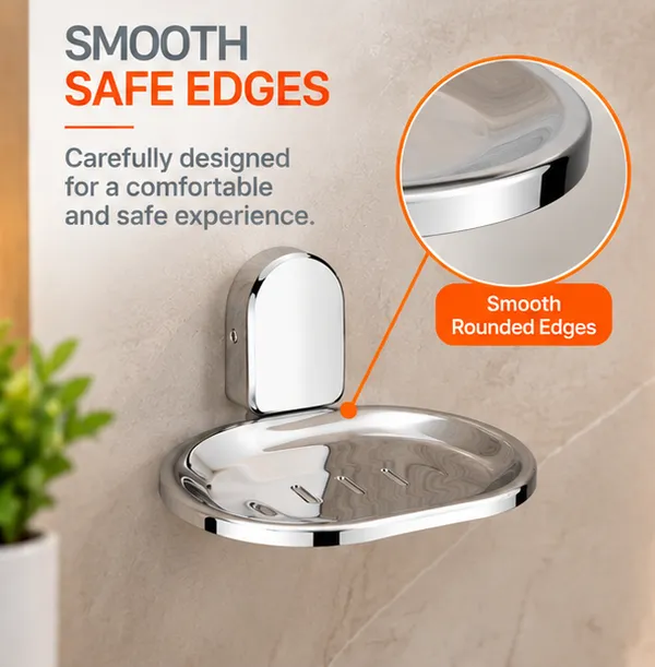 Silver_Durable_And_Stylish_Wall_Mounted_Soap_Dish_Pack_Of_1