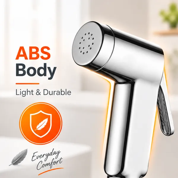 ABS_New_Health_Faucet_Star_with_1_mtr_SS-CP_Tube_and_ABS_Chrome_Plated_Wall_Mounting_Bracket_/_Holder