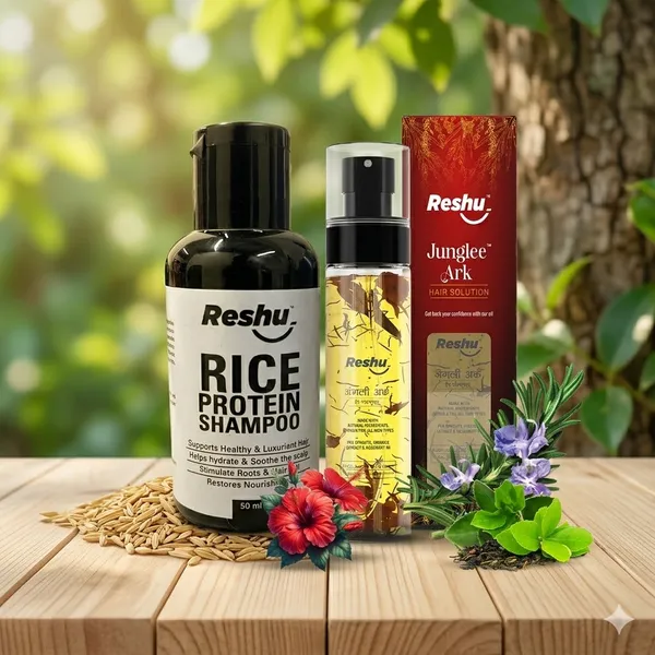 Junglee_Ark_Ayurvedic_Hair_Oil_Solution_And_Reshu_Rice_Protein_shampoo
